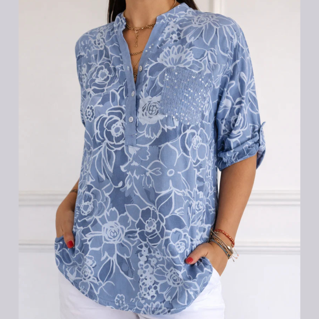 Avery | Blouse élégante avec poche