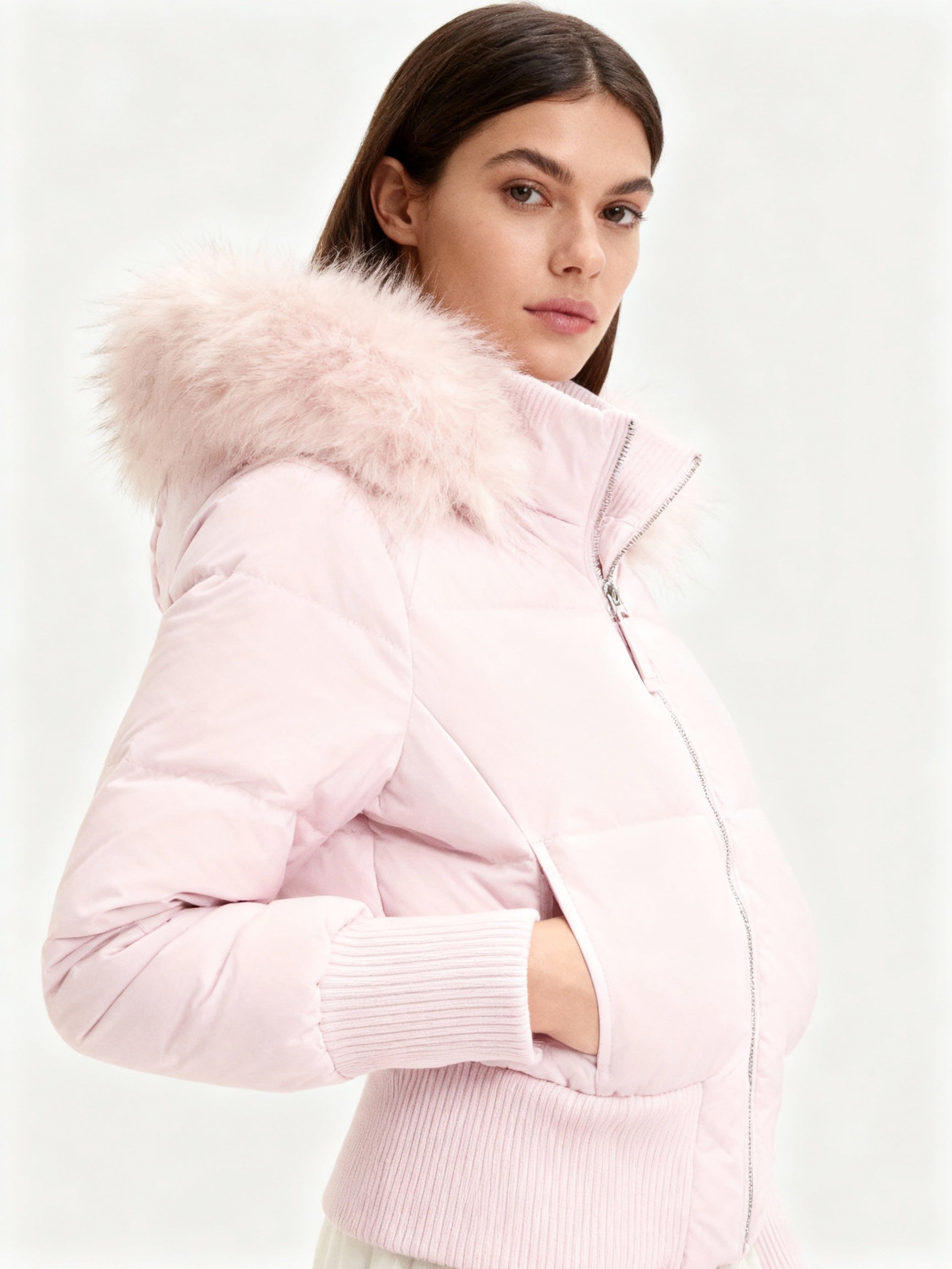 The Ivalo — Noir Quilted Puffer
