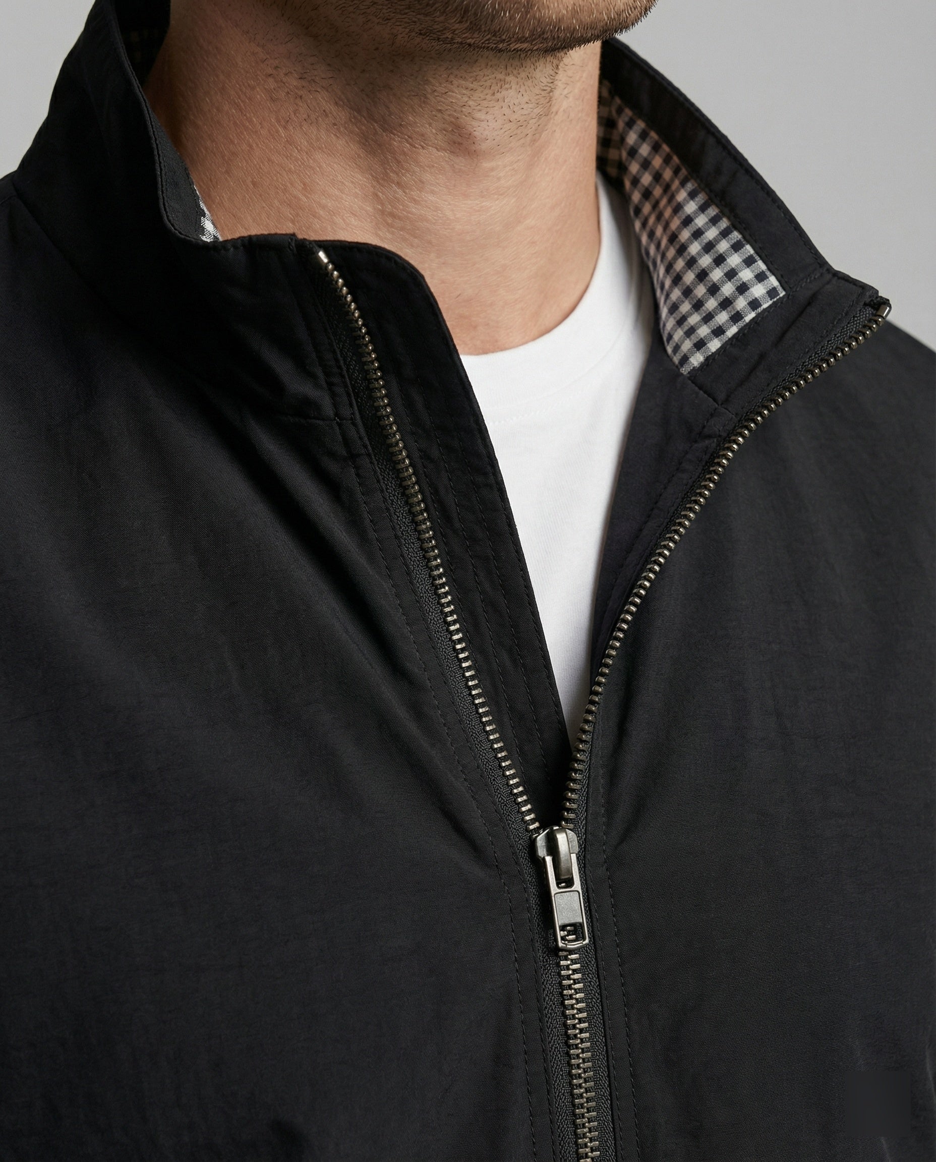 The Cael Zip Jacket — Midnight