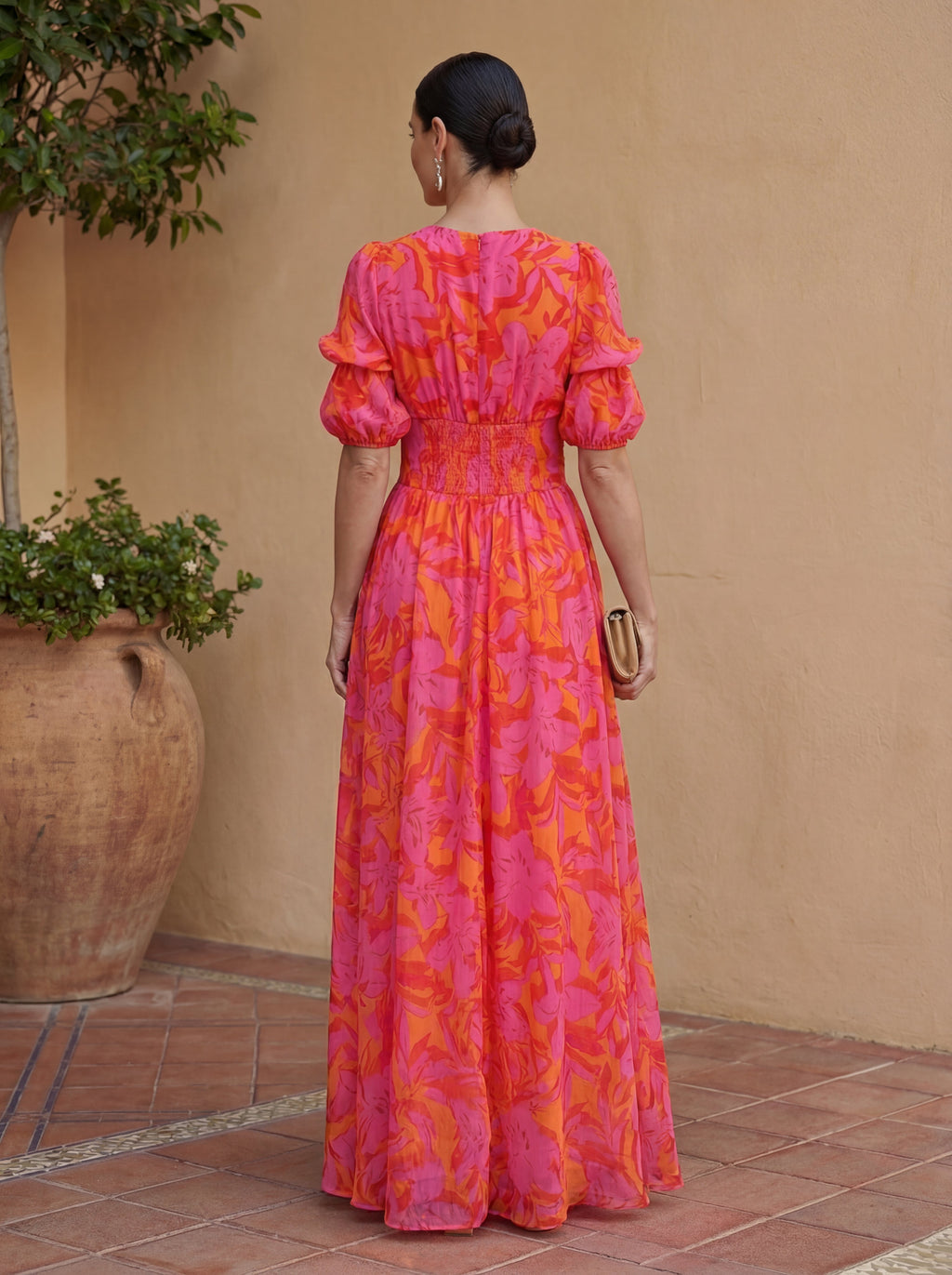 Robe Olvera en Soie Pure - Élégance Incomparable chez Maison Claire et Sylvie