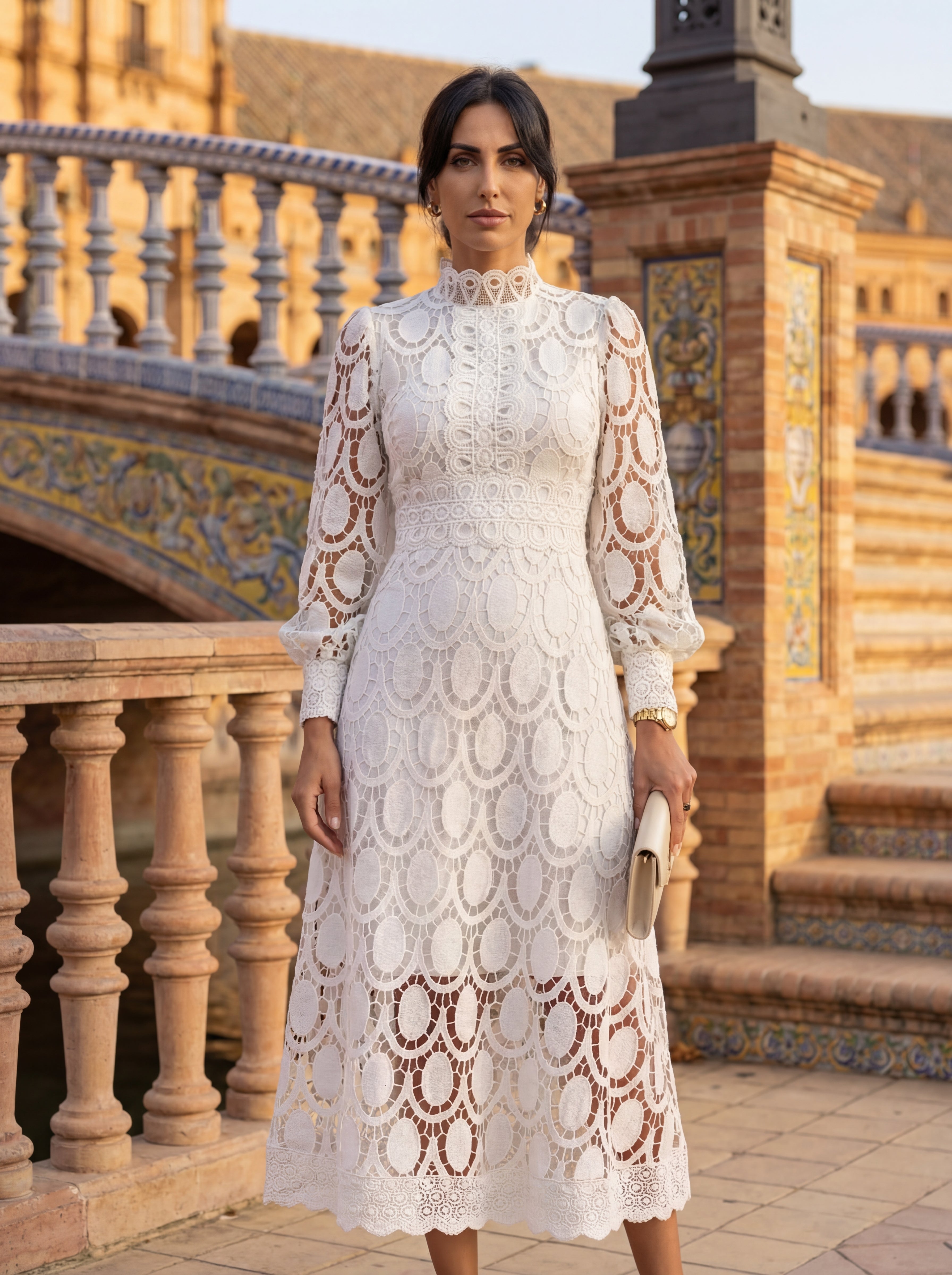 Robe Élégante en Soie Carmona – Maison Claire et Sylvie