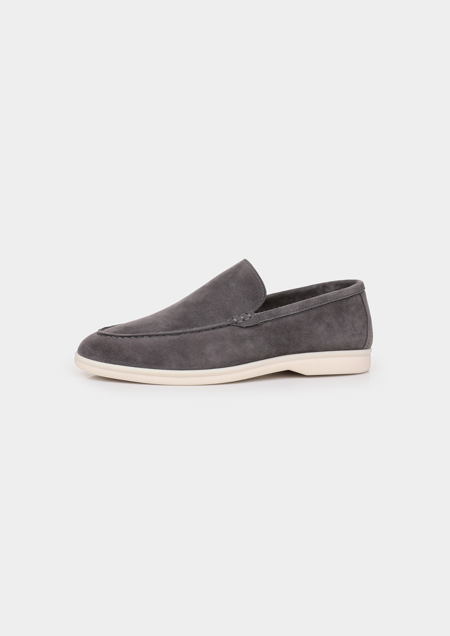 MOCASSINS MARINA - Gris Brumeux