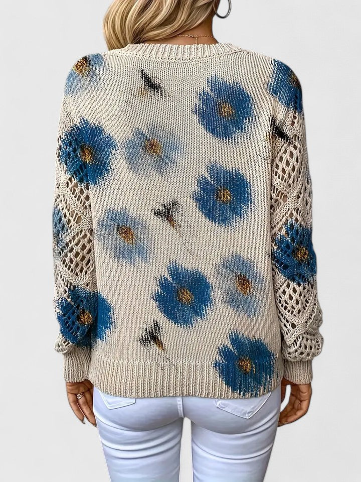 The Fiora Knit — Amethyst Bloom