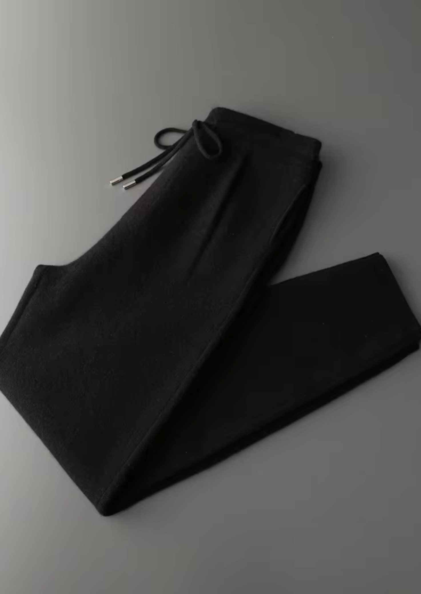 PANTALON PREMIUM PLISSÉ EN CACHEMIRE