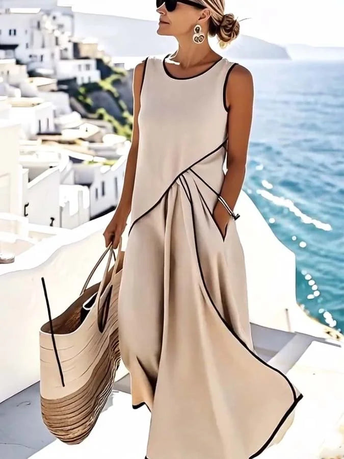 Maisy™ - Robe chic sans manches