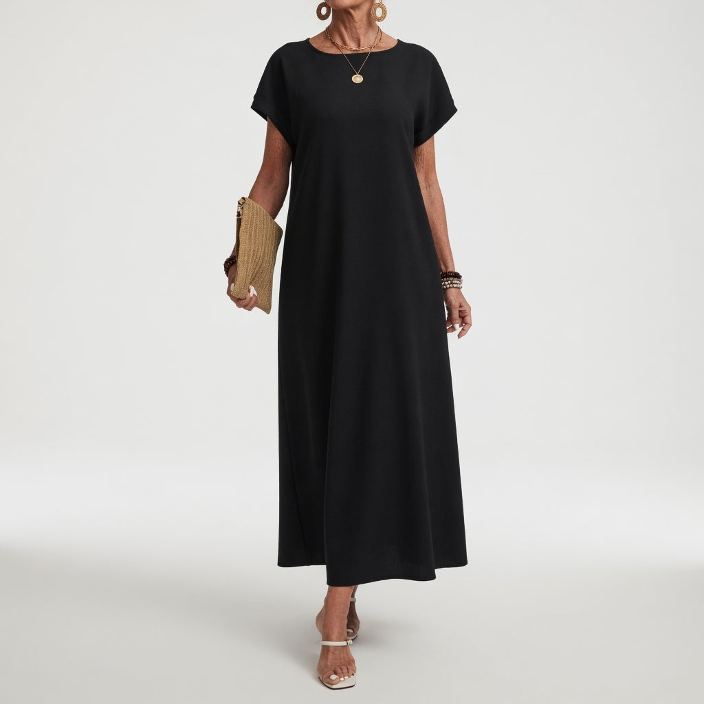 Margaux™ — Robe Longue Minimaliste et Élégante