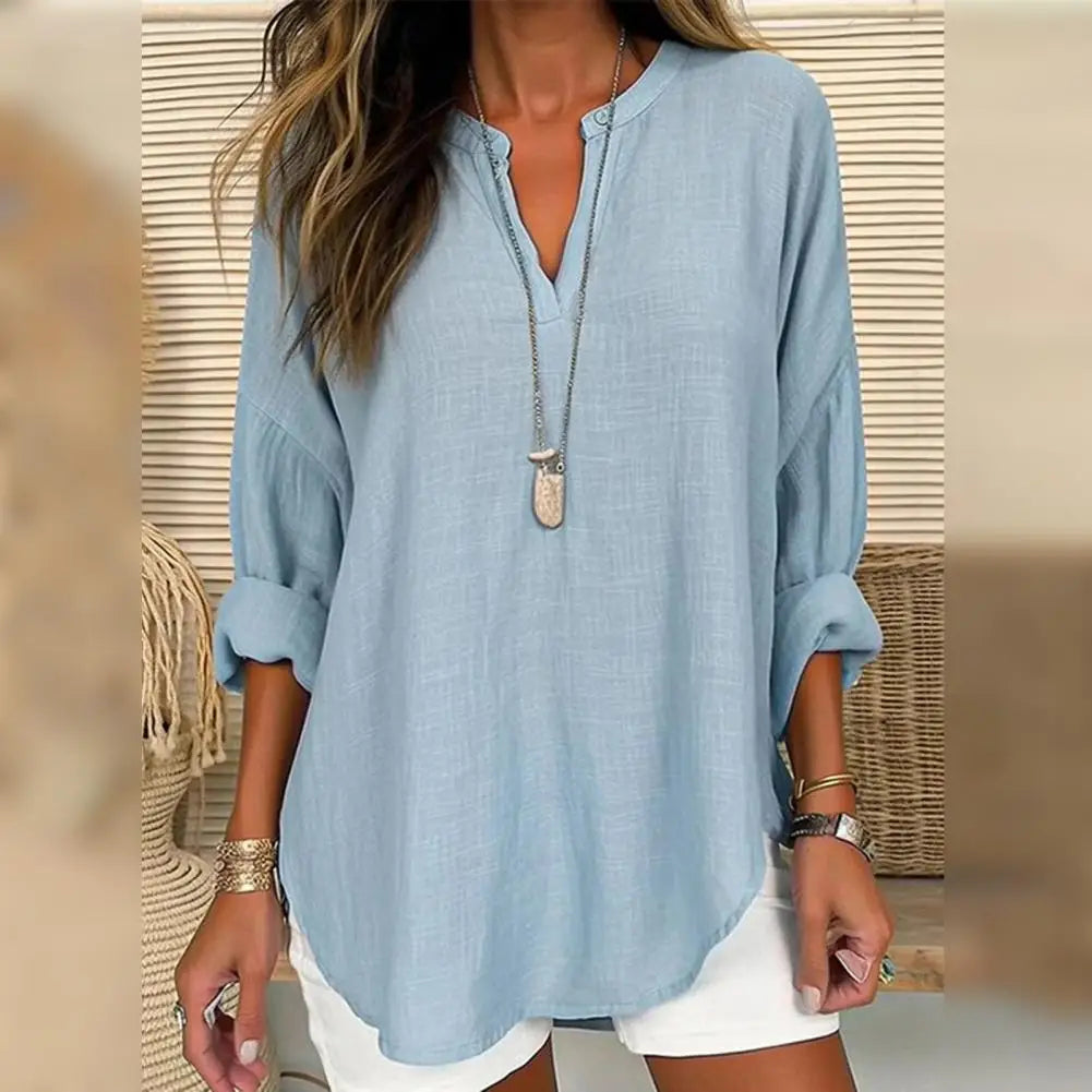 PENELOPE | Blouse à texture lin