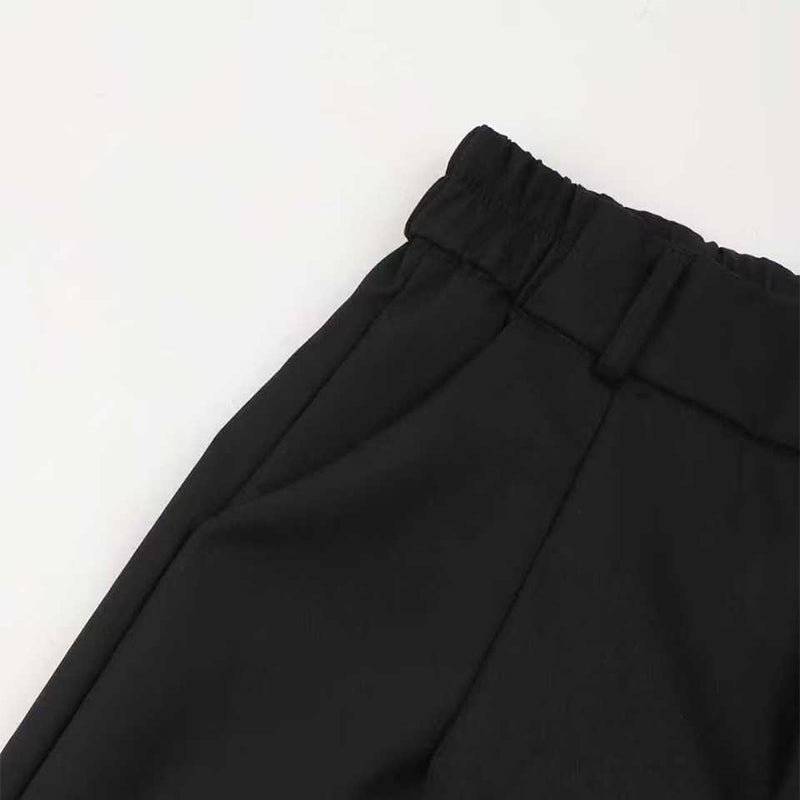 The Elora — Midnight Wide-Leg Trousers