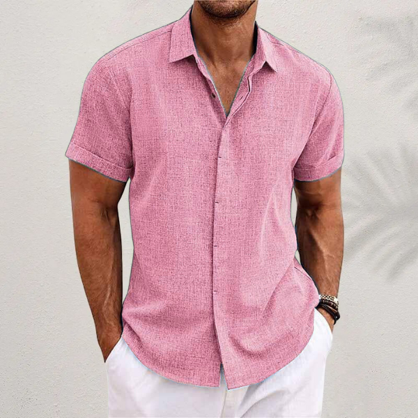 The Arvo — Textured Short-Sleeve Shirt