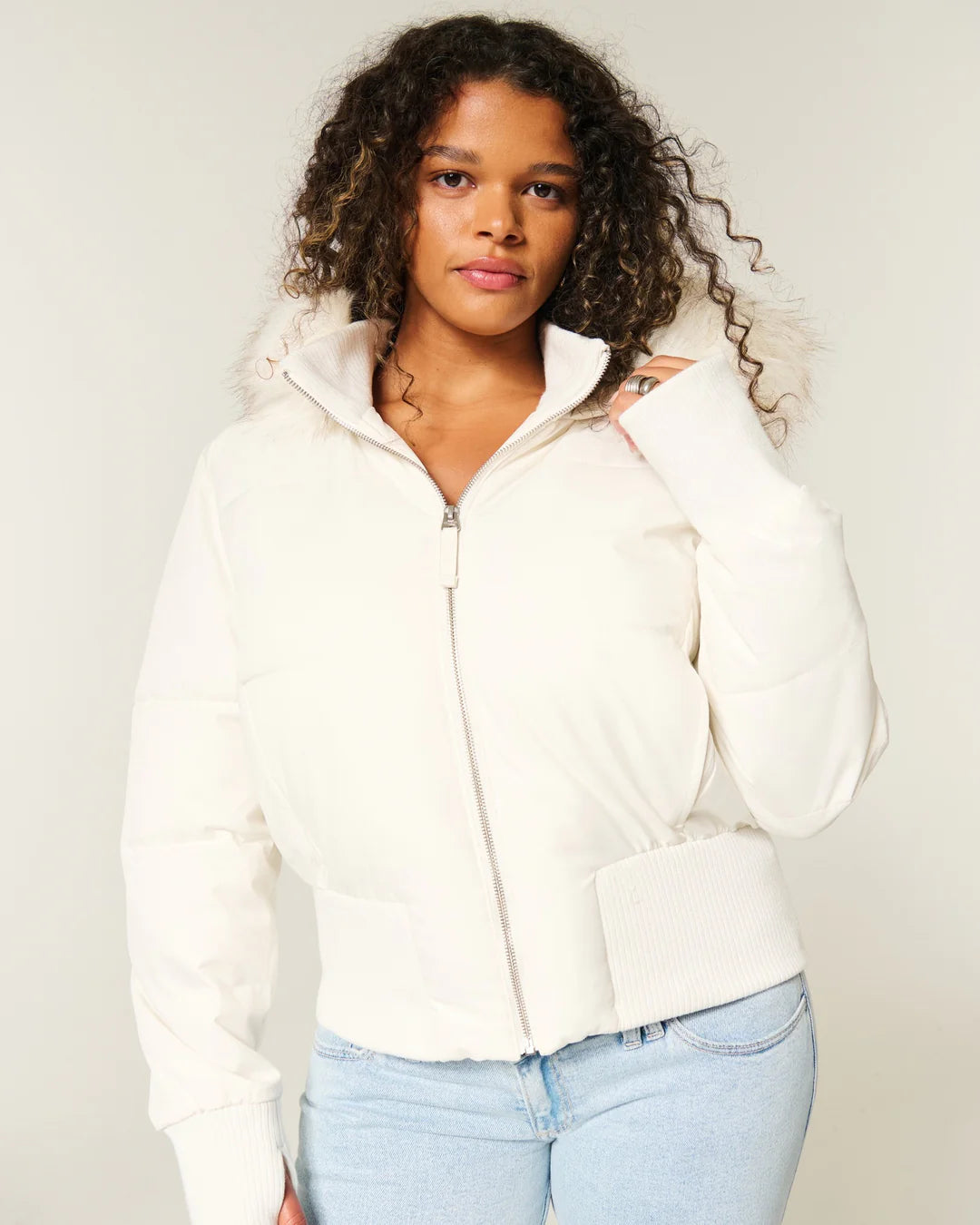 The Ivalo — Noir Quilted Puffer