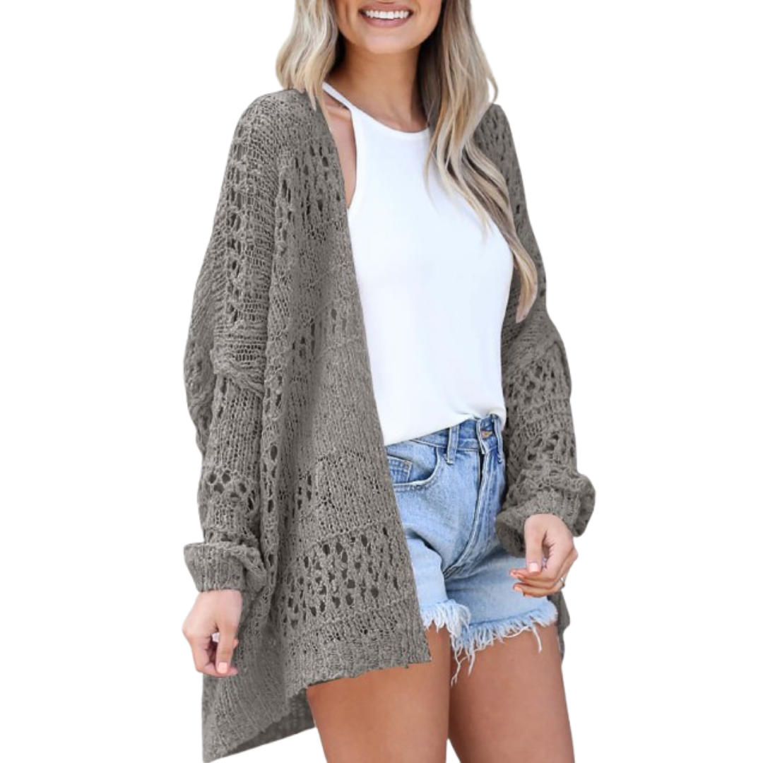 NAOMI | Cardigan d'été bohème léger oversize