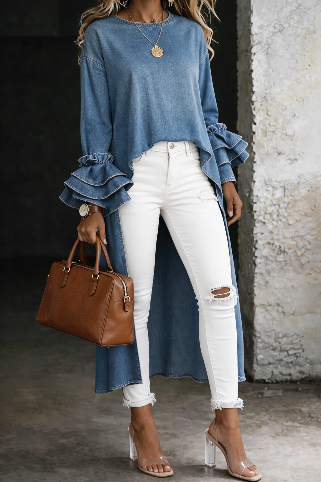Ashley | Chemise décontractée à coupe décontractée