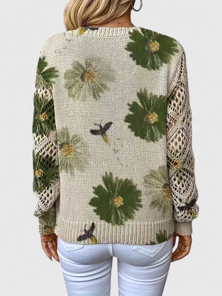 The Fiora Knit — Amethyst Bloom