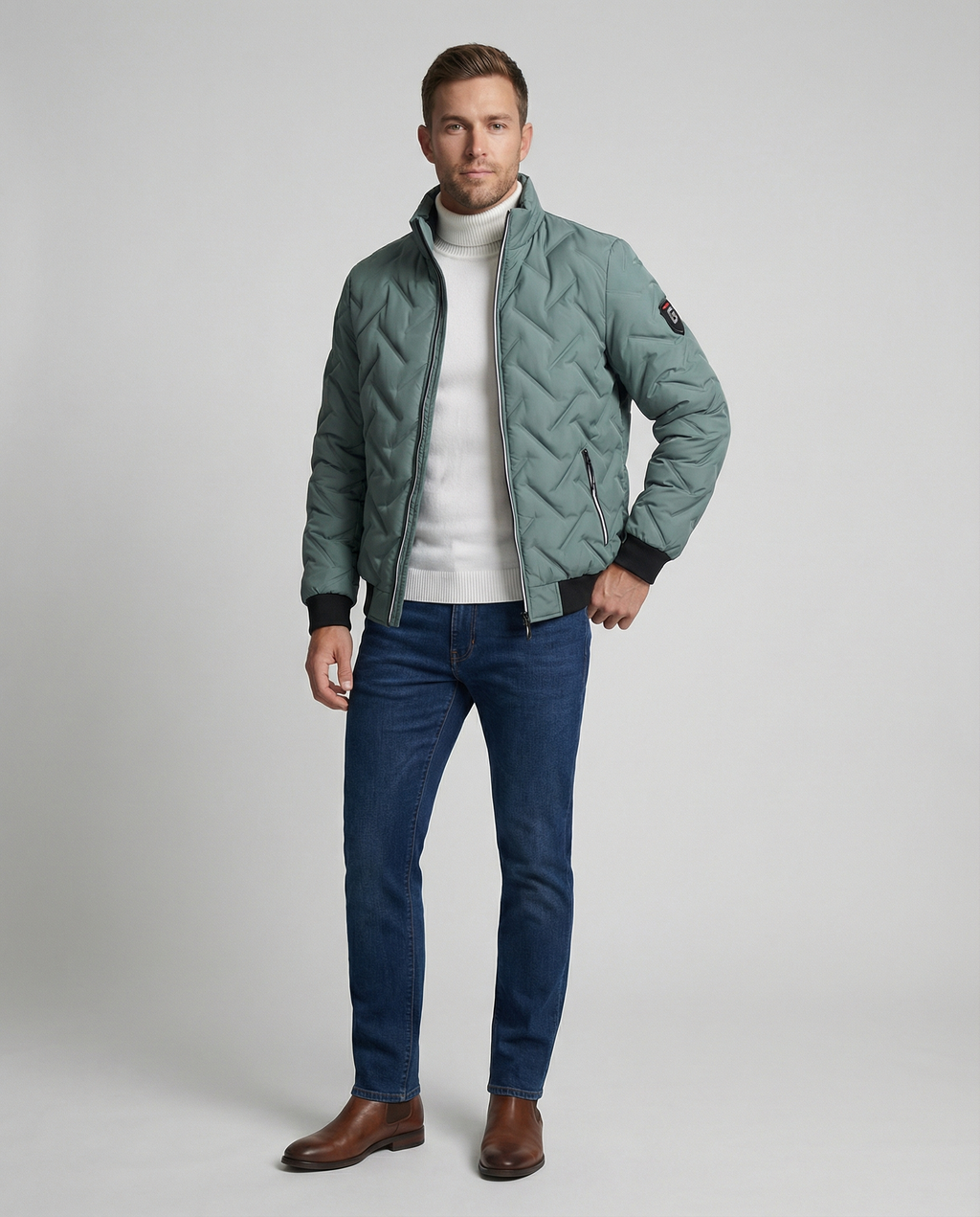 The Eira Sweater — Moss
