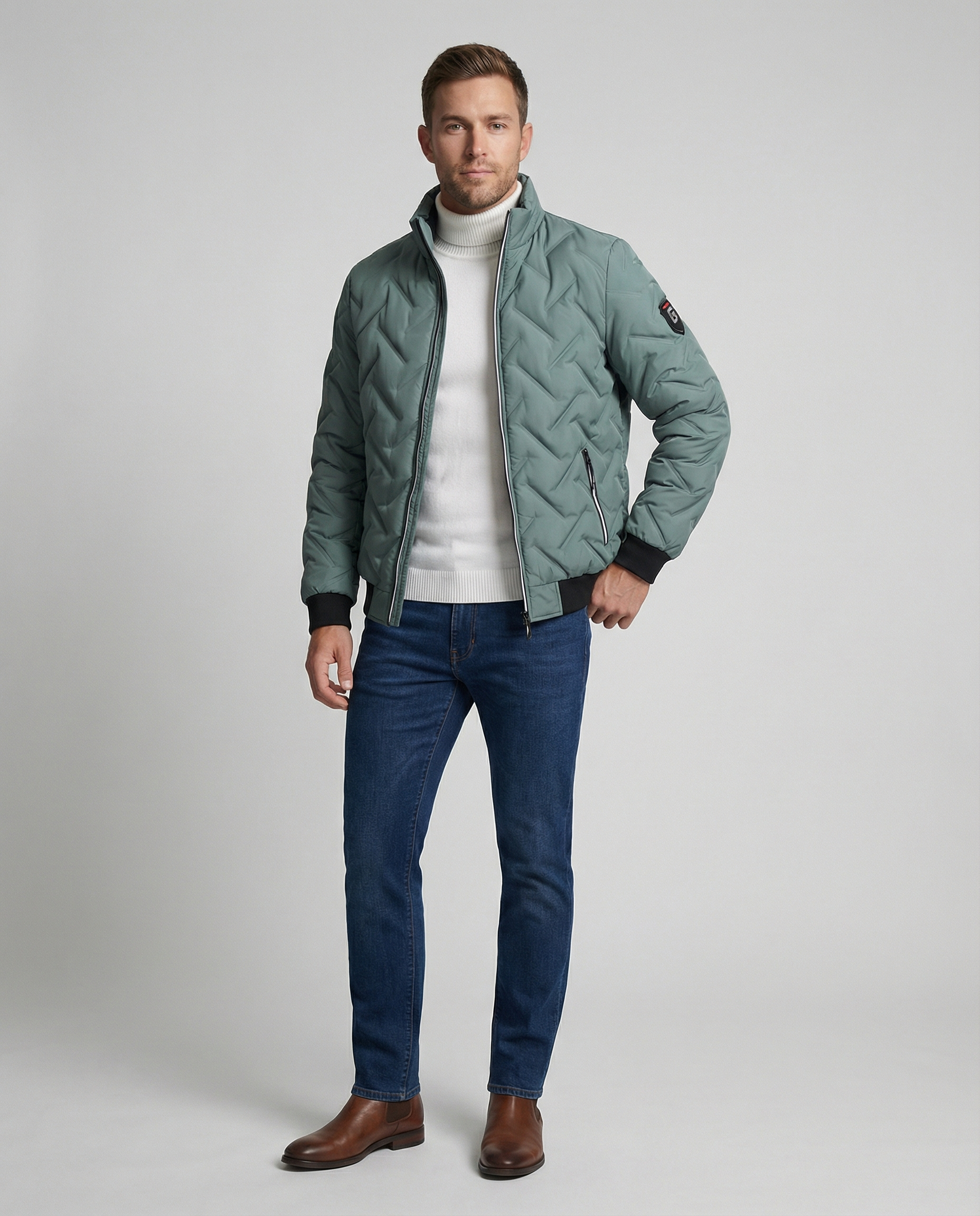 The Eira Sweater — Moss