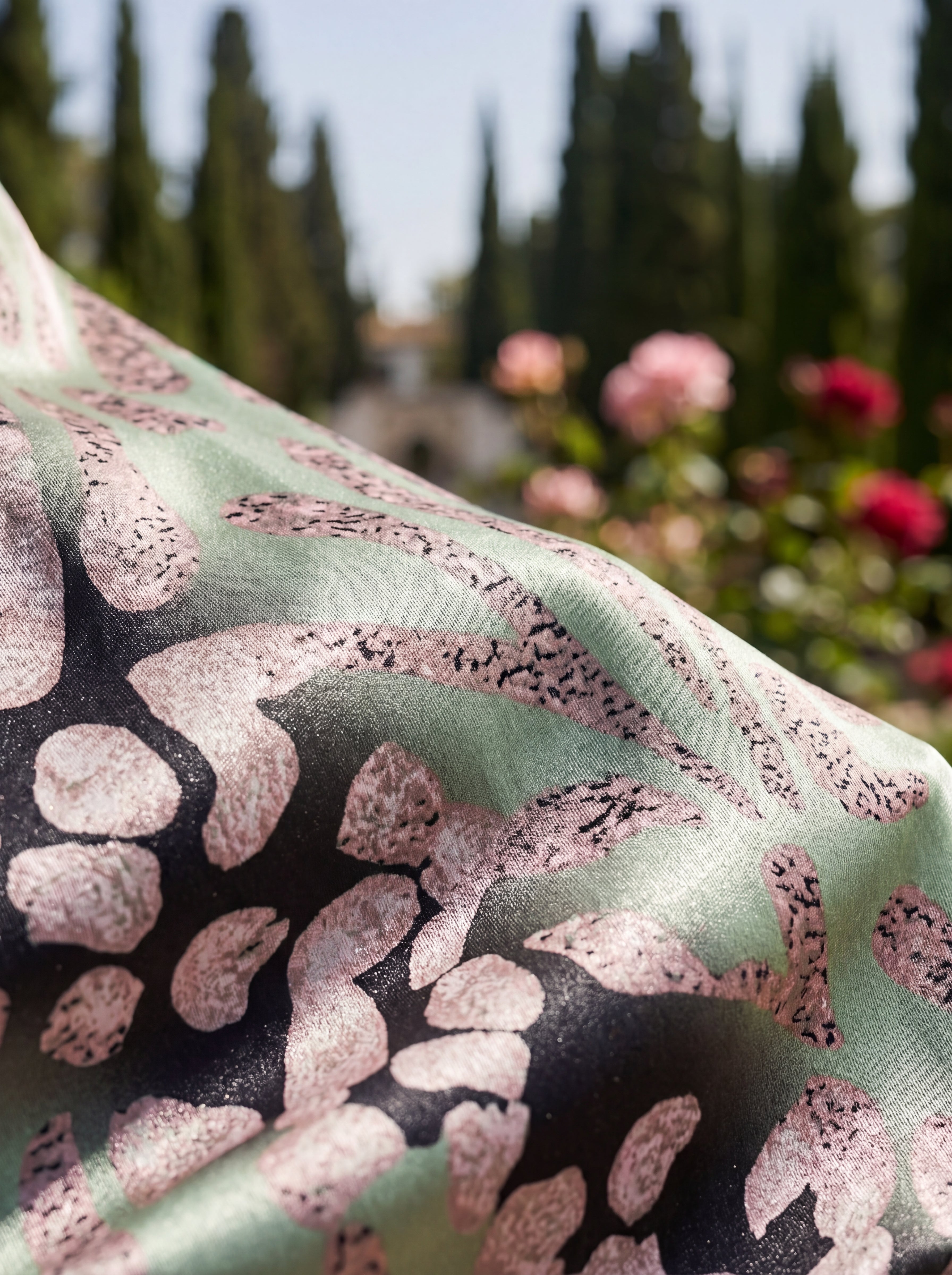 Robe élégante en tissu Arrayán – Maison Claire et Sylvie