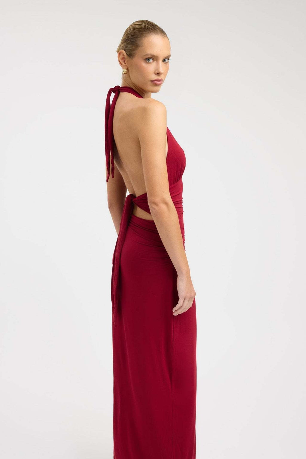 CARMEN | Robe Maxi avec Taille Froncée