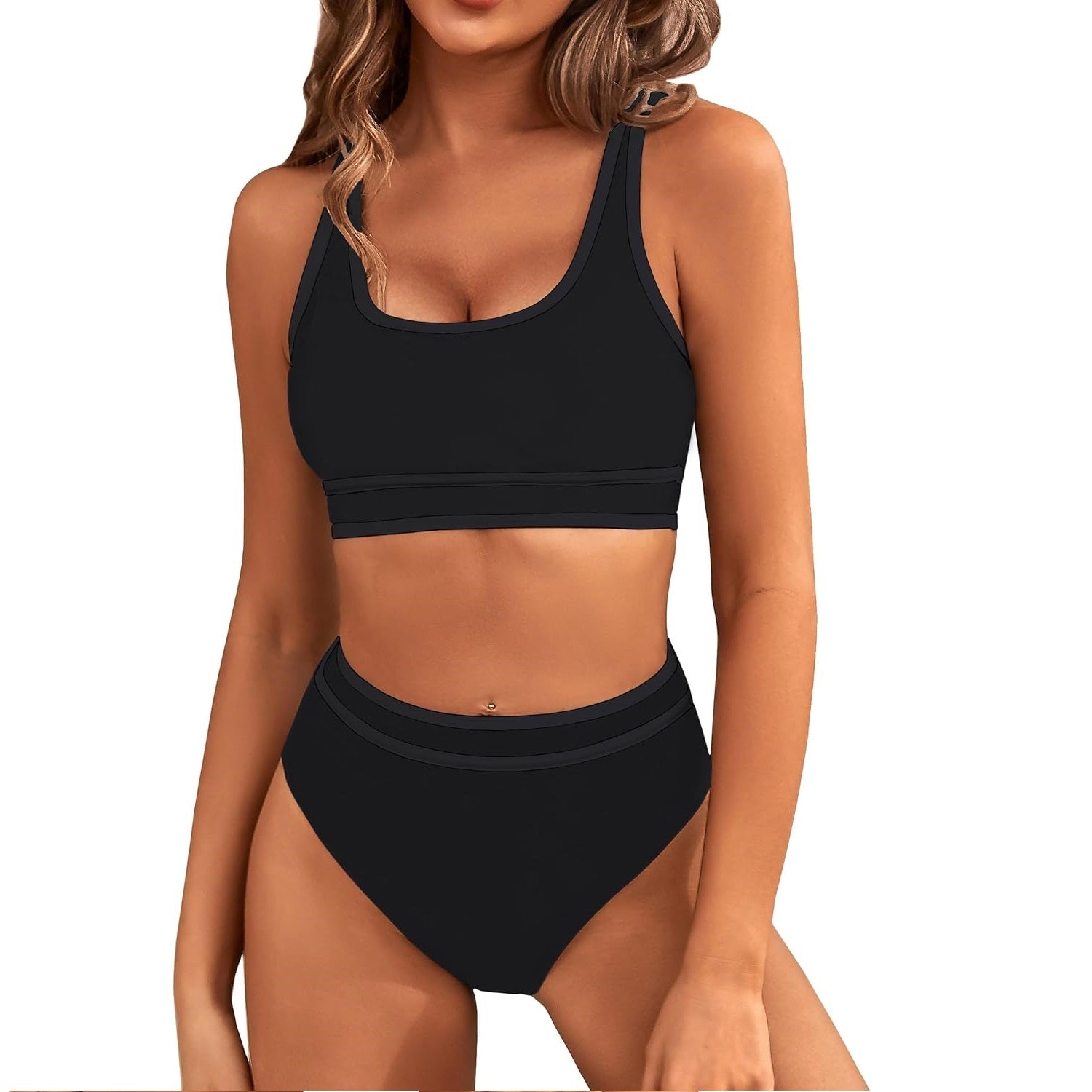 Ashley | Ensemble Bikini de Sport avec Coupe Mettant en Valeur la Silhouette