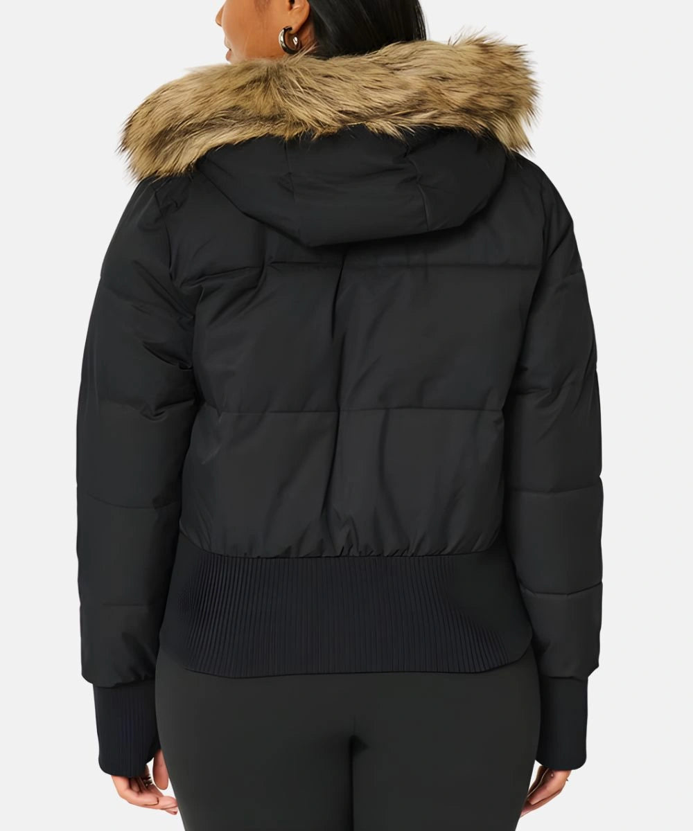 The Ivalo — Noir Quilted Puffer