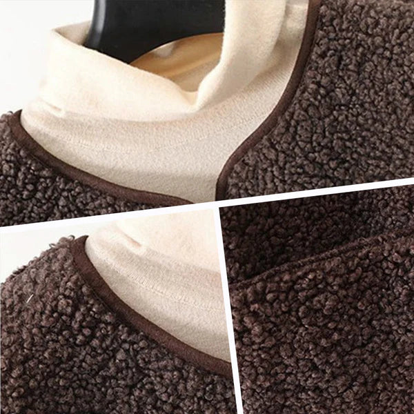 Iska — Chestnut Teddy Vest