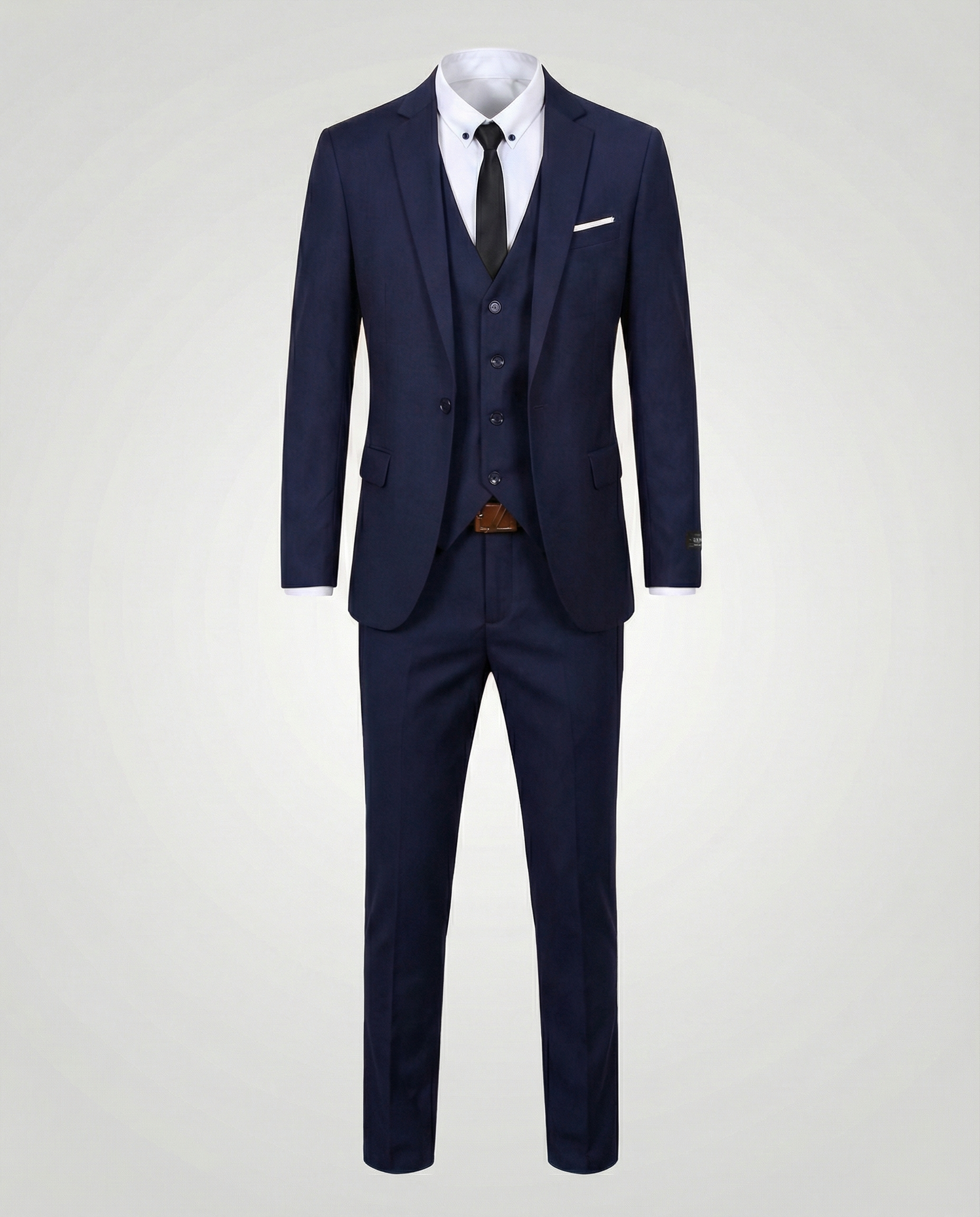 The Lyric — Crimson 3-Piece Suit