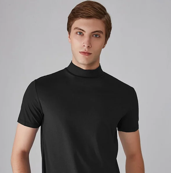 The Cael — Cloud Mock Neck Knit