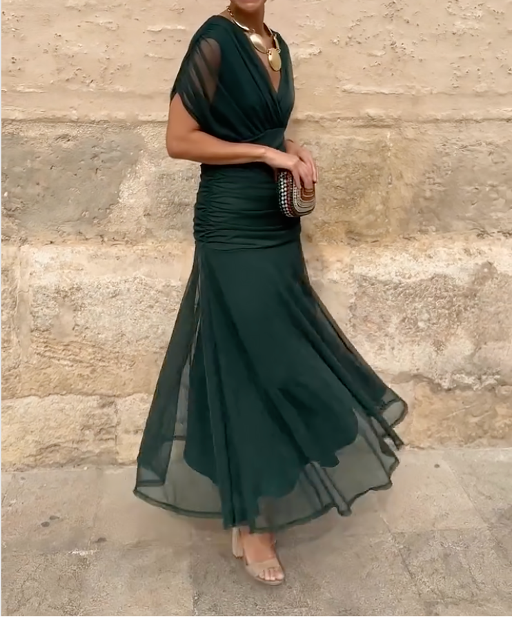 Lady™ - Robe portefeuille drapée