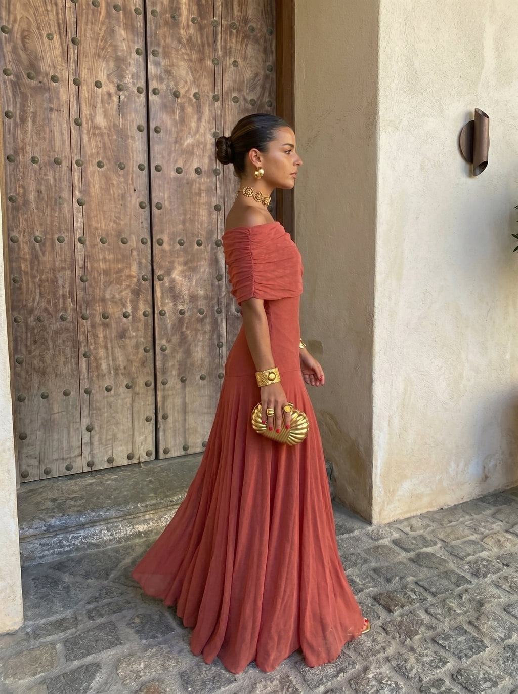 Robe Élégante Simba en Tulle de Soie – Maison Claire et Sylvie