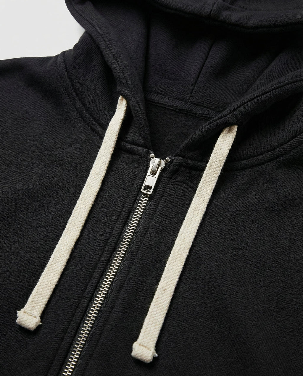 The Lyra Longline Zip Hoodie — Midnight