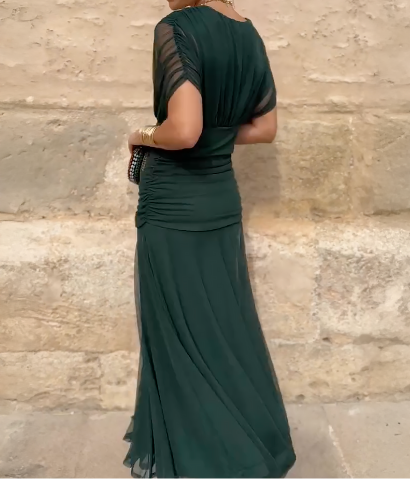 Lady™ - Robe portefeuille drapée
