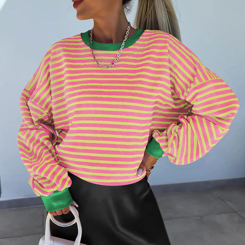 Eira — Balloon Sleeve Crew Sweatshirt