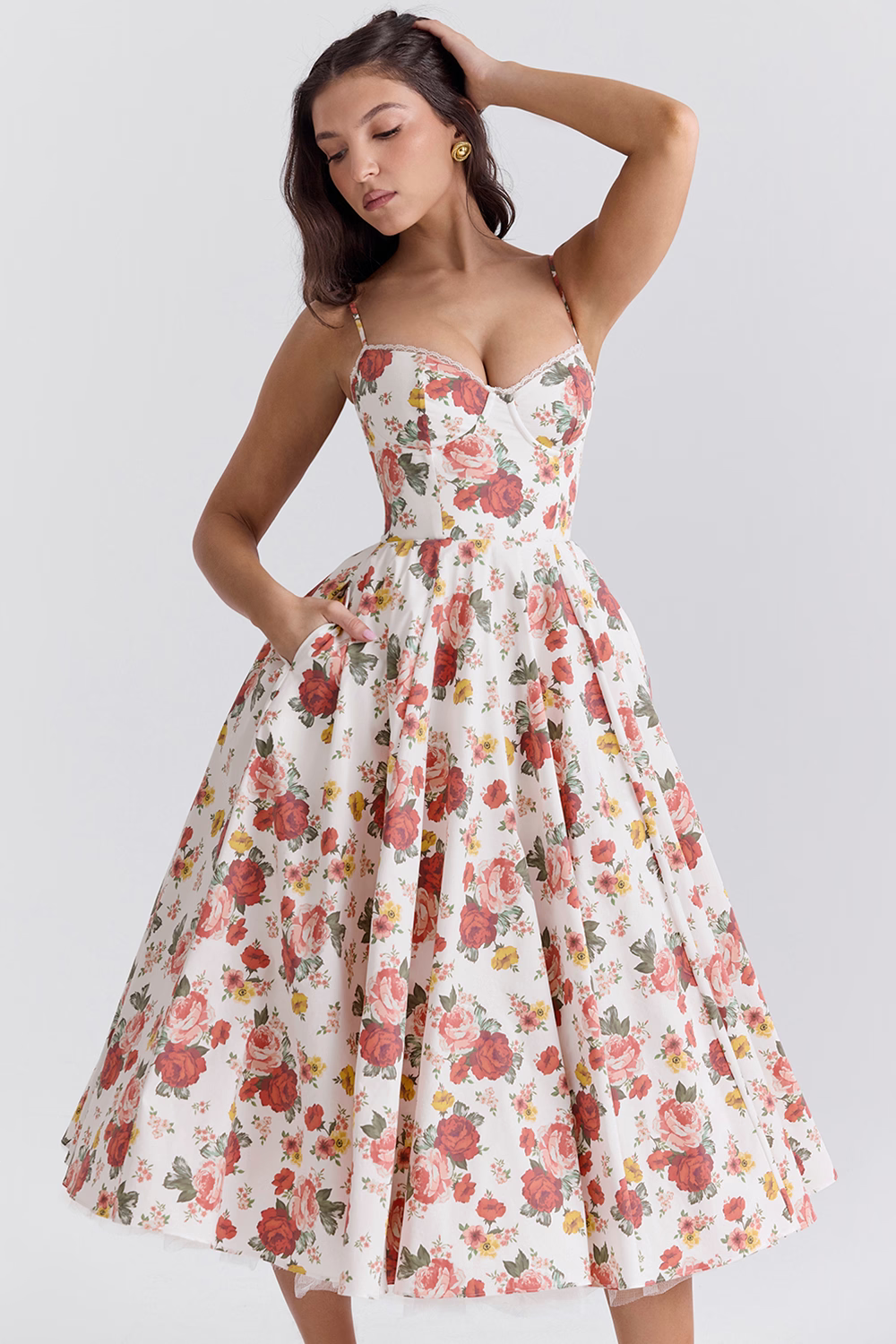 The Elara Ballgown — Ocean Depths