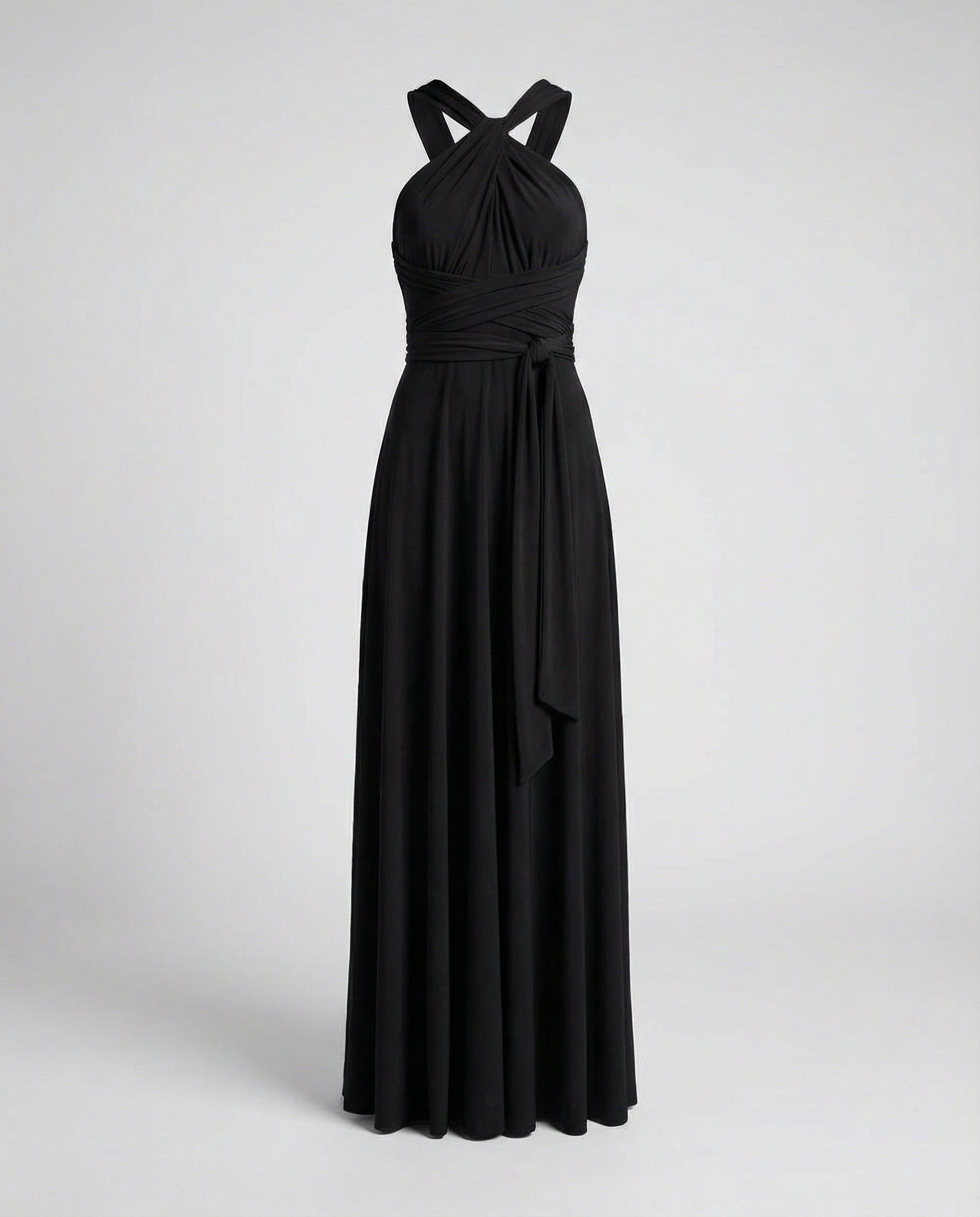 The Liora — Multiway Wrap Maxi Dress