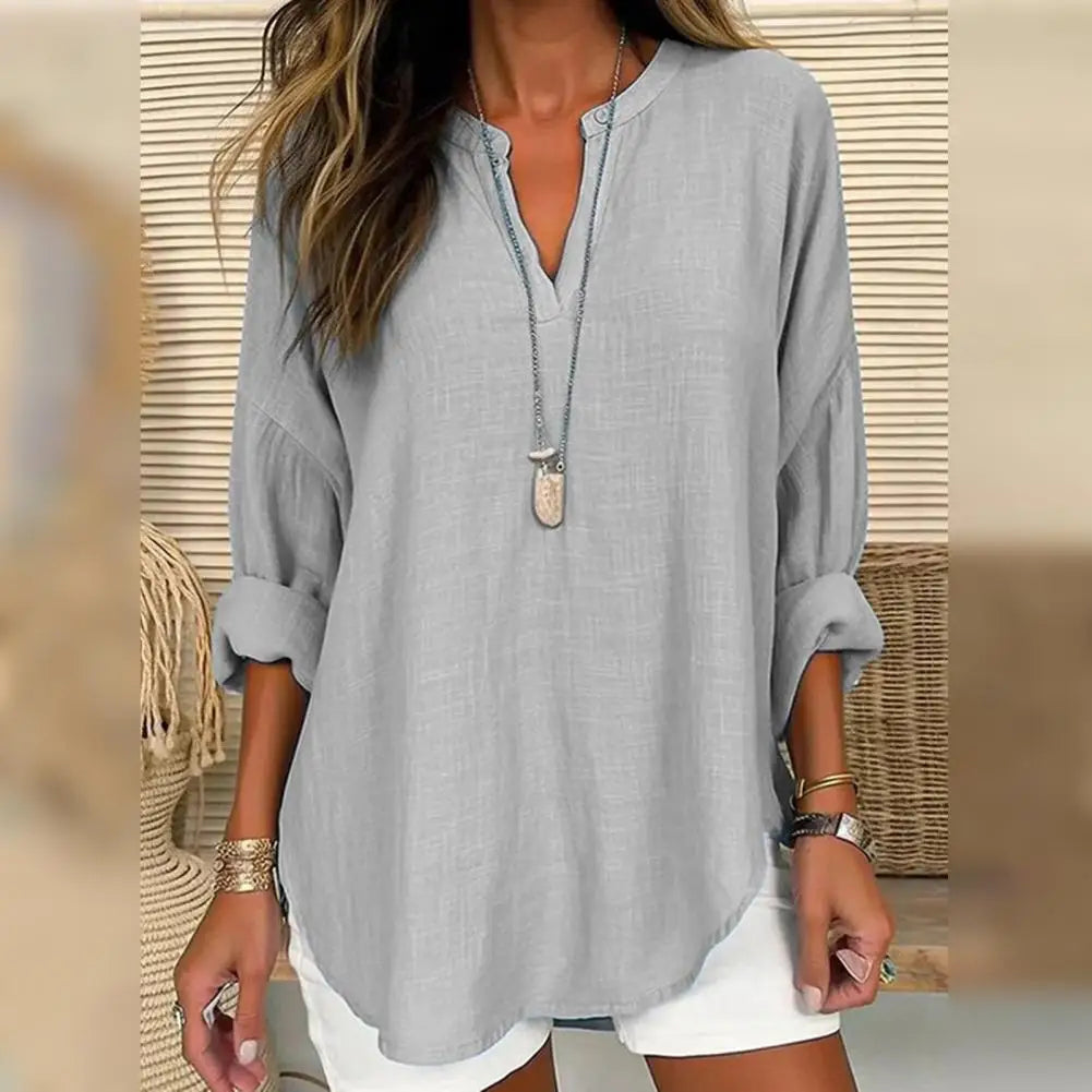 PENELOPE | Blouse à texture lin
