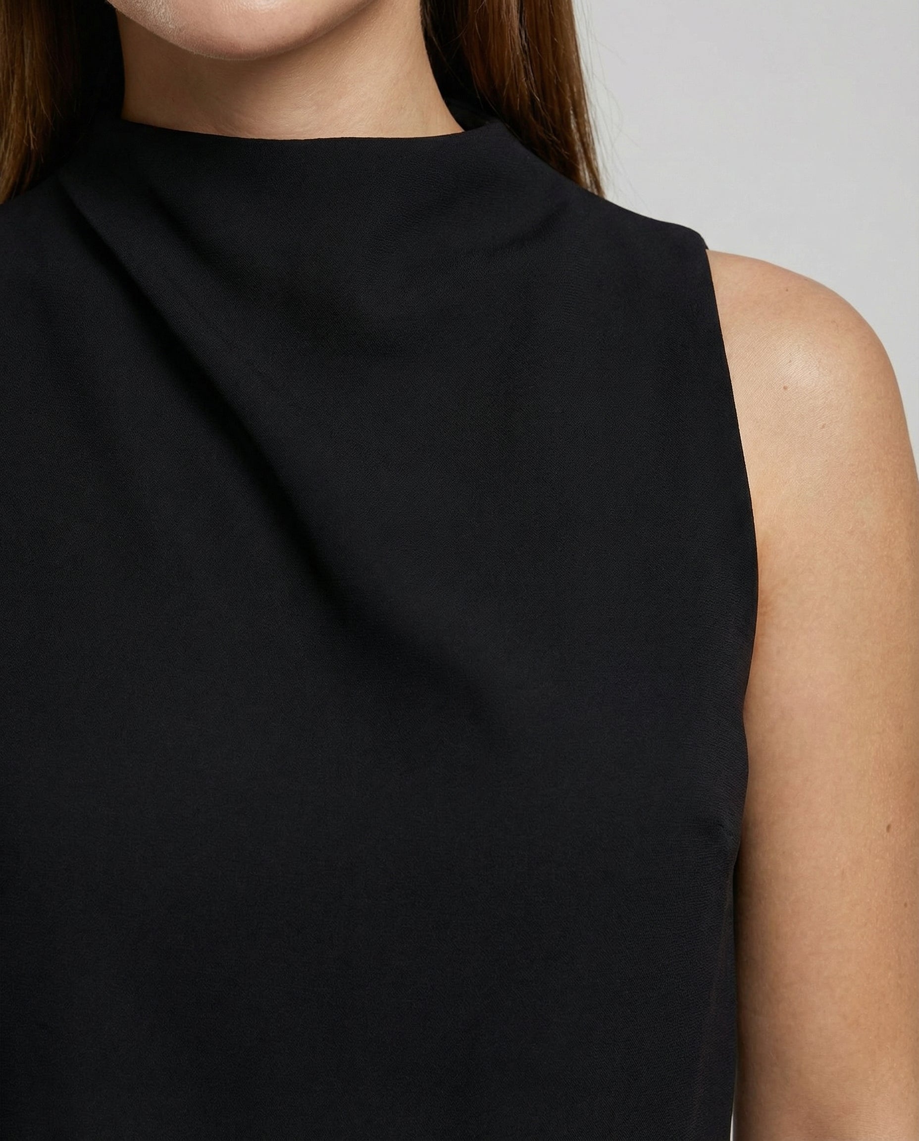 The Sovra Jumpsuit — Midnight Wide-Leg