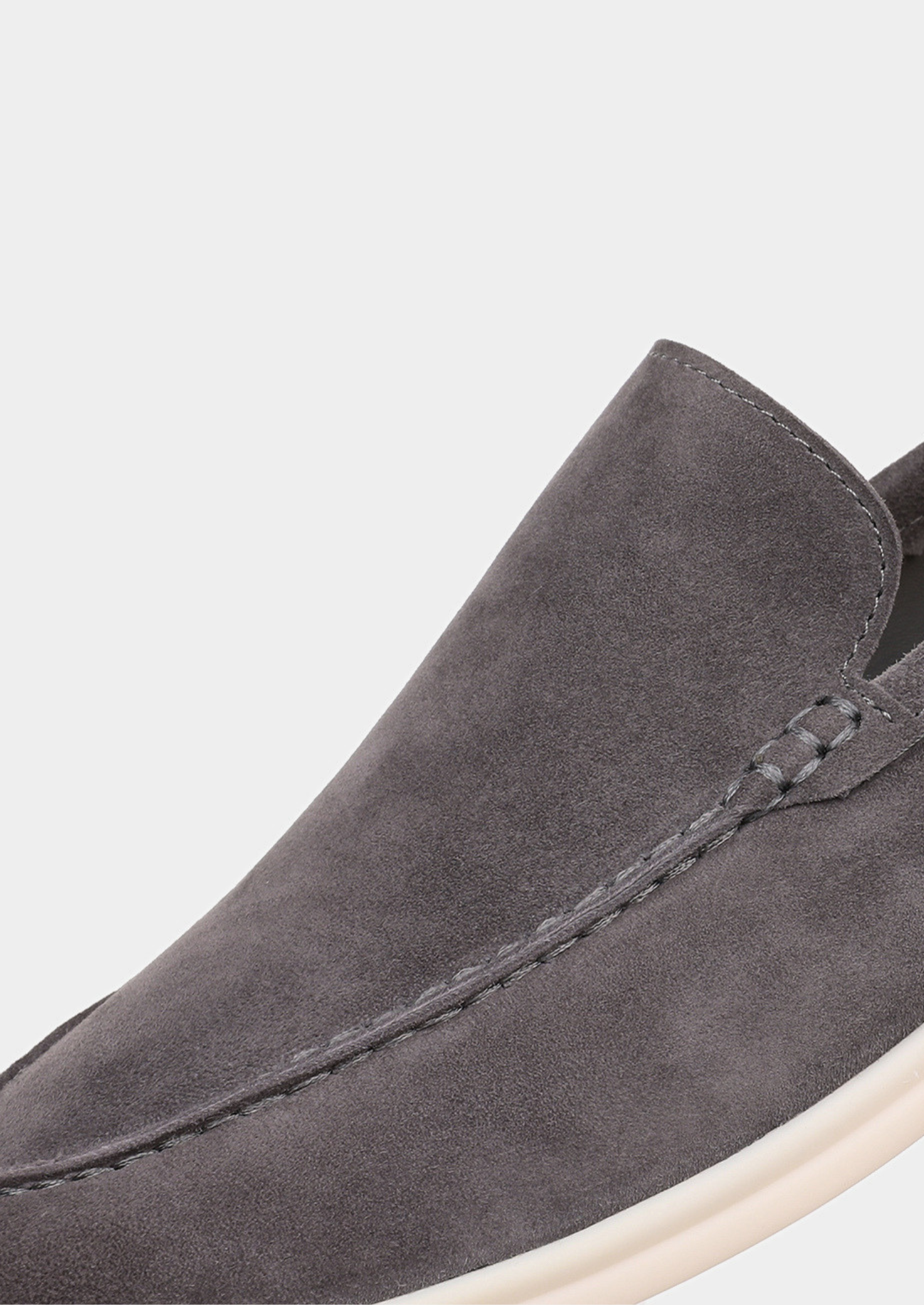 MOCASSINS MARINA - Gris Brumeux