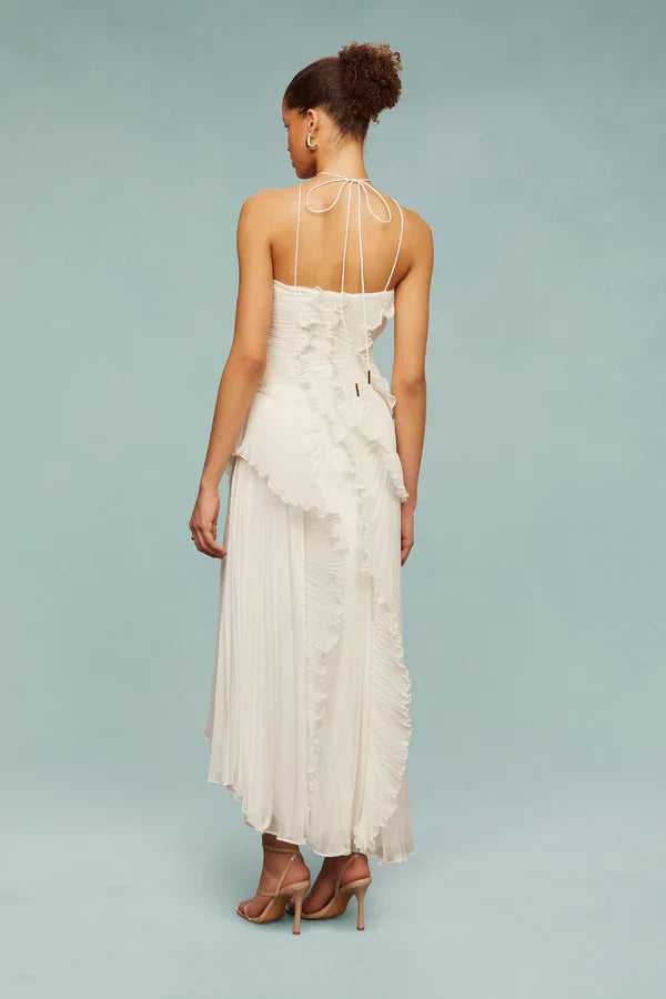 LIYANA | Robe spirale à volants