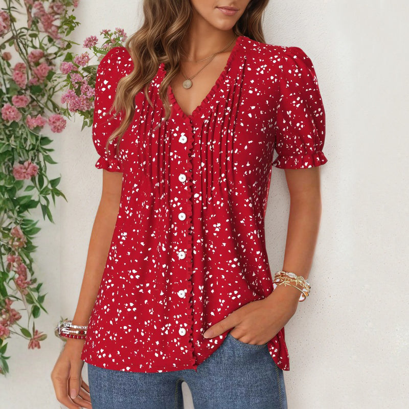 Blouse vintage décontractée
