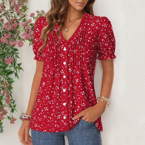 Blouse vintage décontractée
