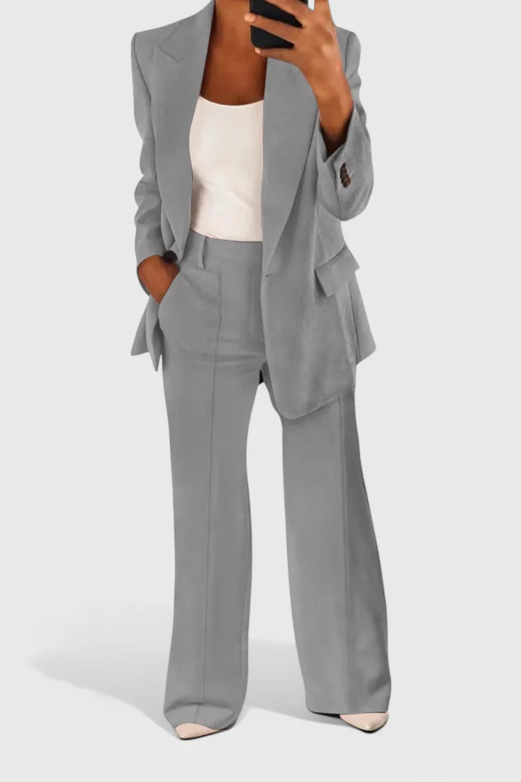 The Signe Suit — Onyx Two-Piece Set