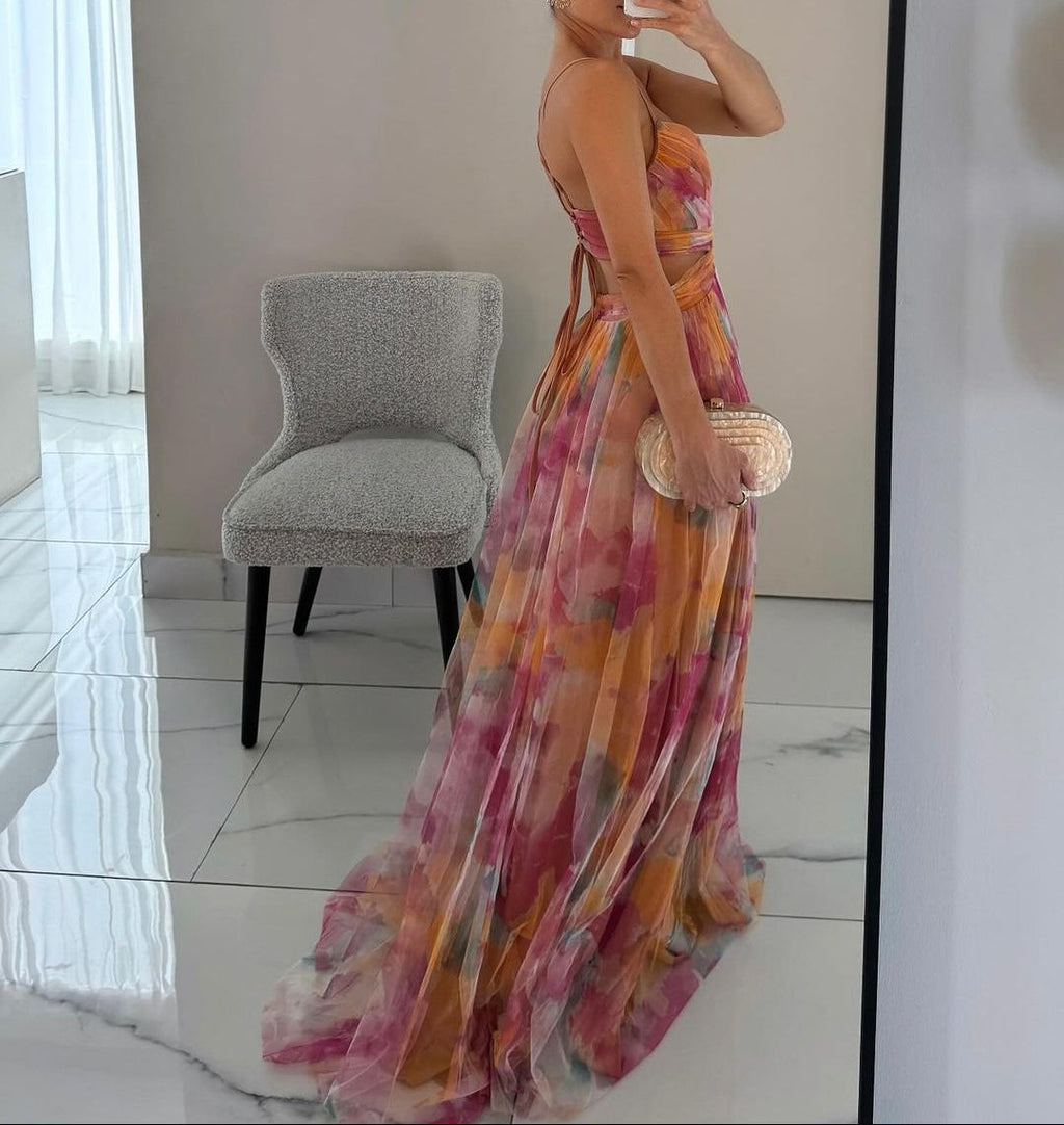 Sanne™ - Robe de soirée élégante et fluide