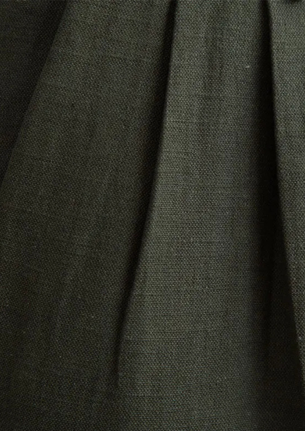 PANTALONS CÔTIERS PLISSÉS CAGLIARI - Olive