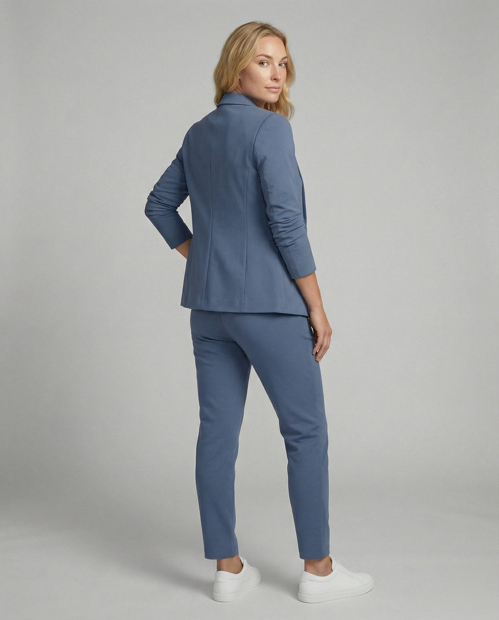 The Sable Two-Piece — Tailored Blazer & Jogger Trousers