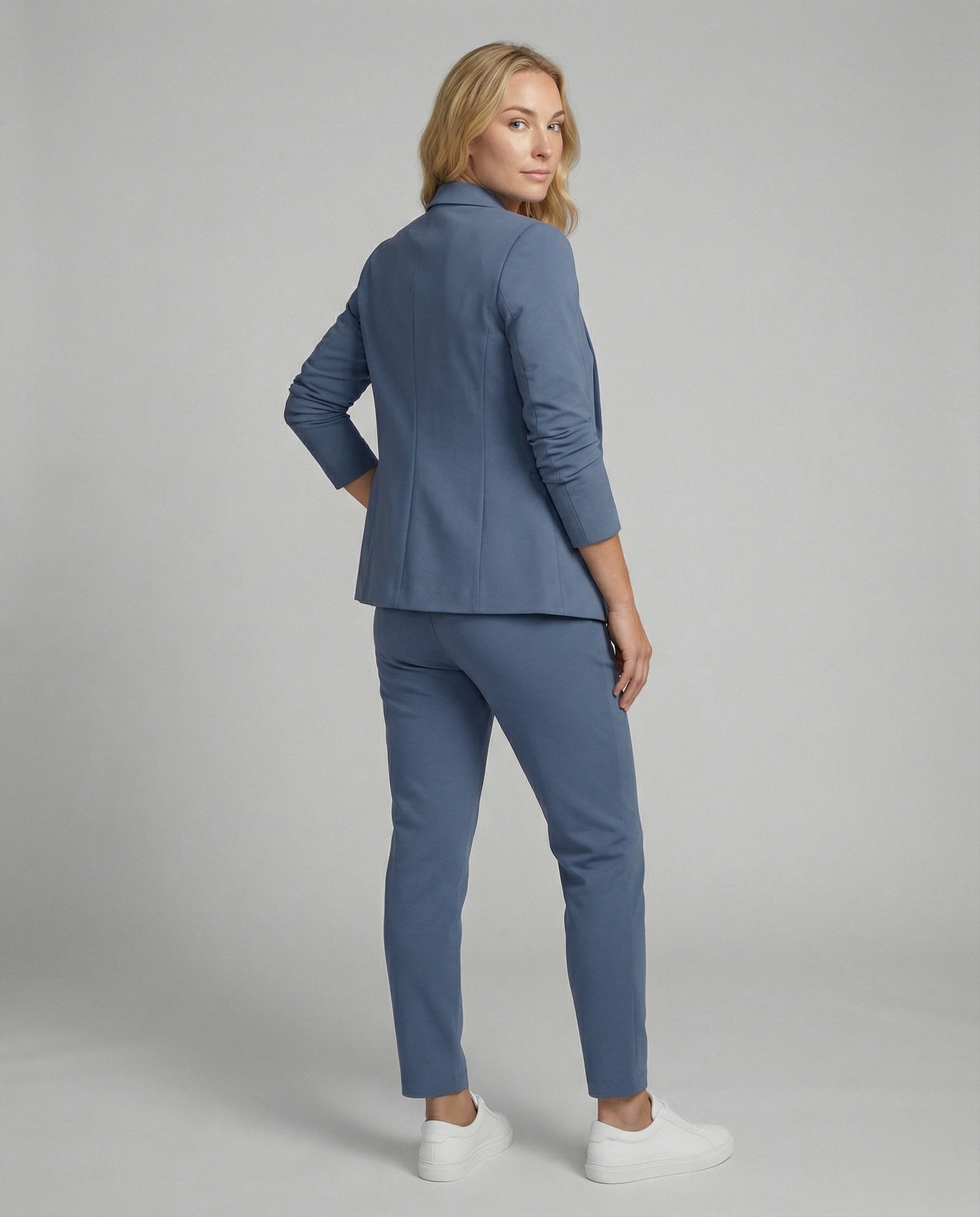 The Sable Two-Piece — Tailored Blazer & Jogger Trousers
