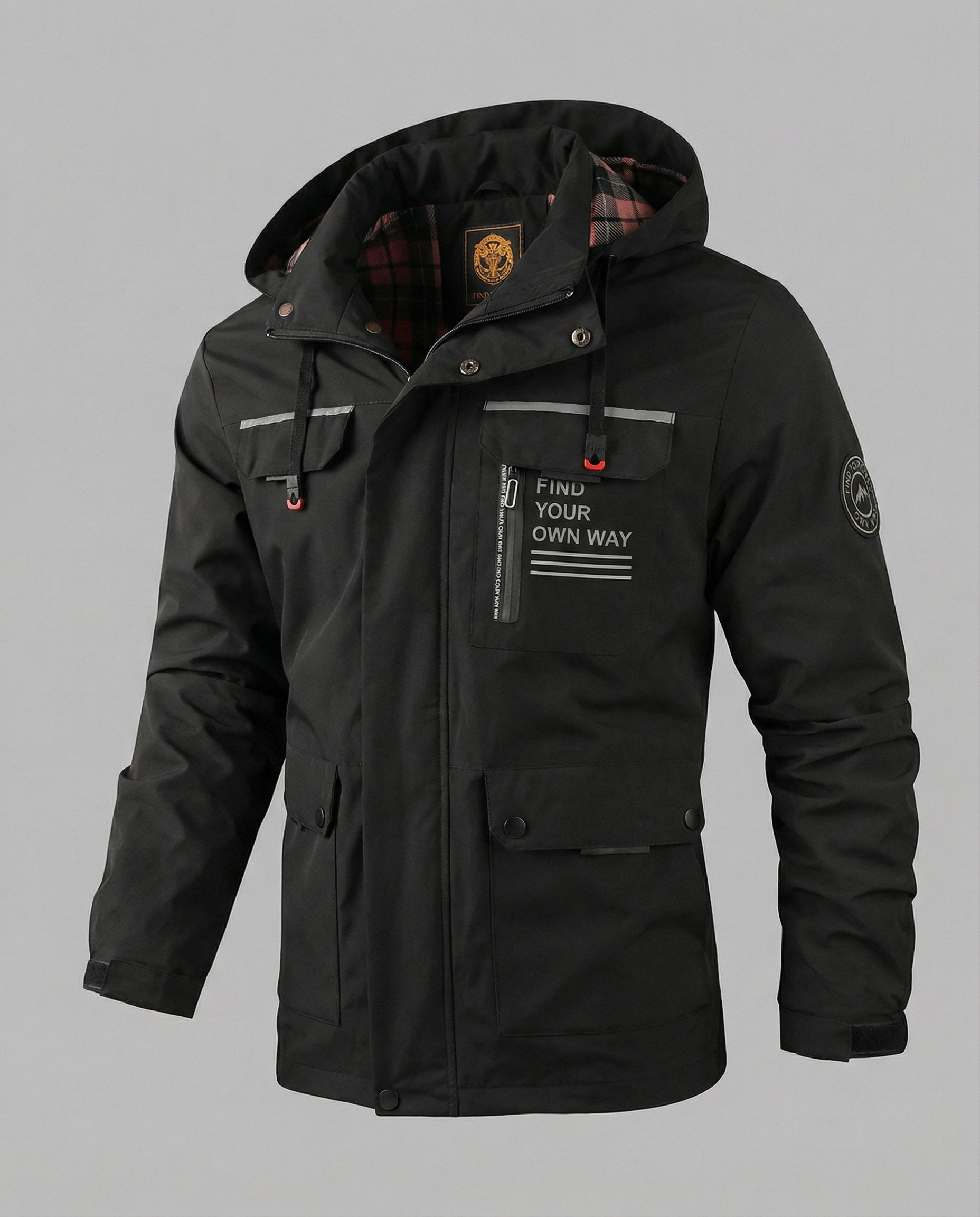 Kyro Parka — Bone, Moss & Ember