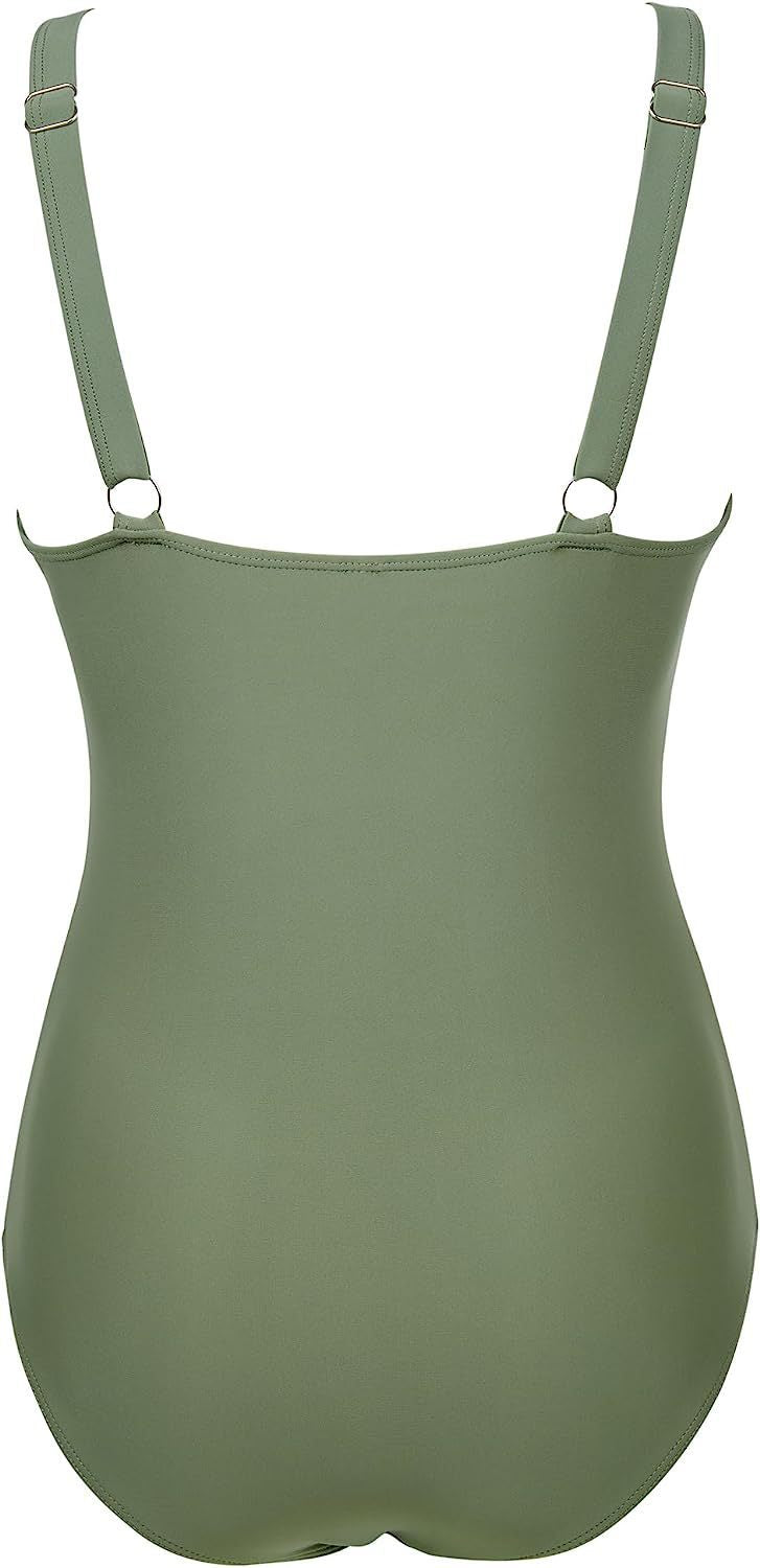 The Liora — Sage Mesh Swimsuit