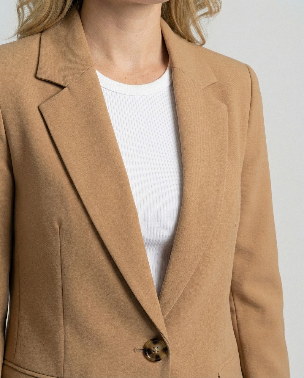 The Eira Blazer — Khaki Tailored