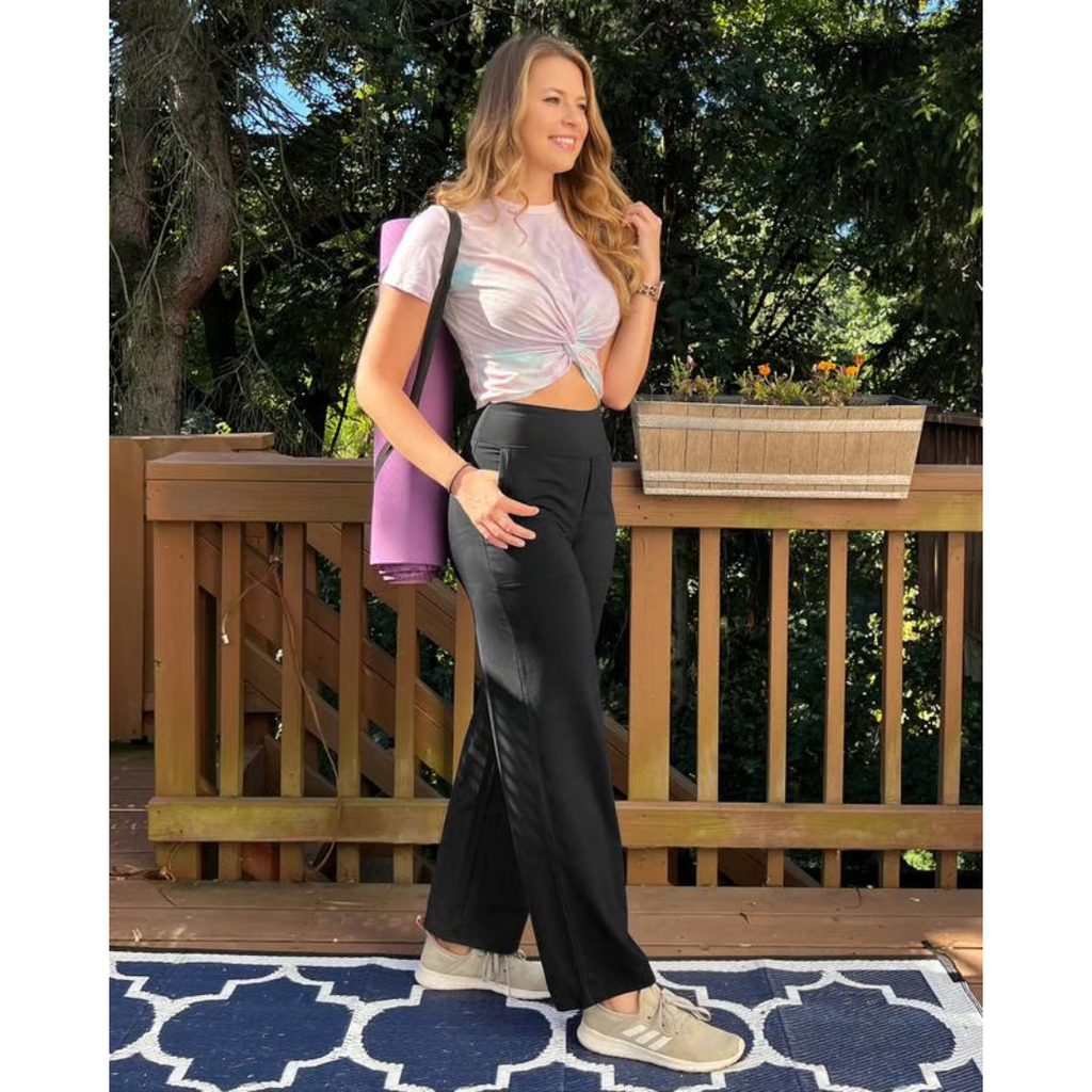 The Kyro Wide-Leg Trousers — Mist