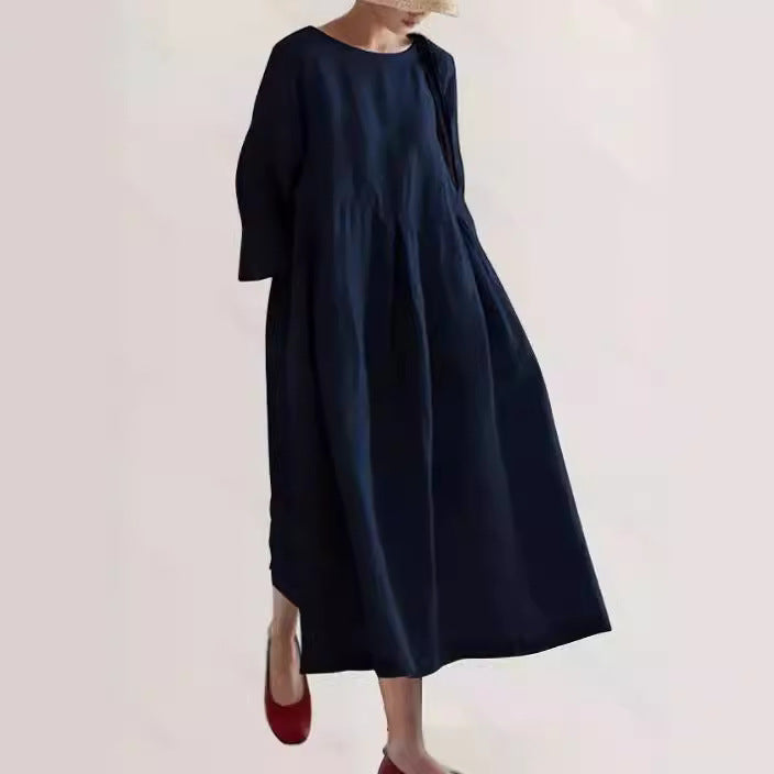 The Ivara — Flowing Maxi Dress in Dune