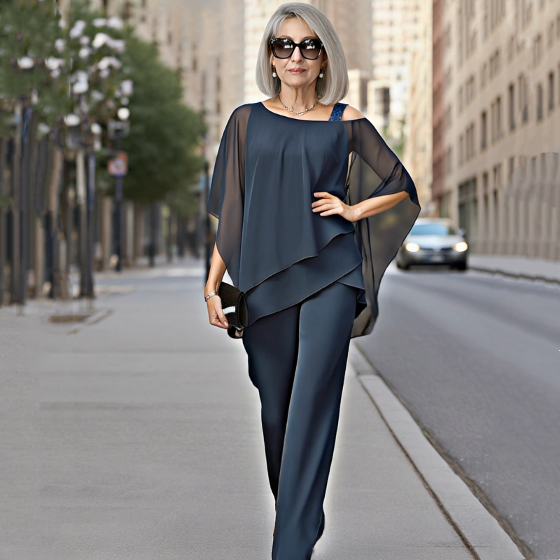 The Liora Set — Midnight Chiffon